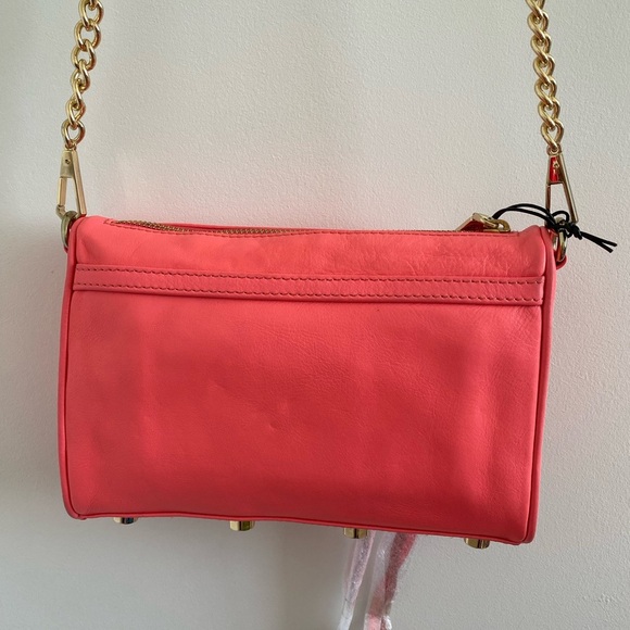 Rebecca Minkoff Mini Mac In Watermelon New With Tag - Picture 8 of 11